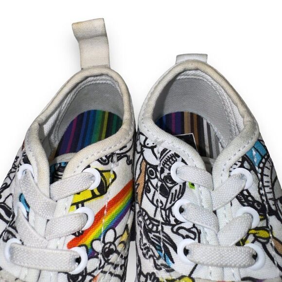 Vans x Crayola Authentic Elas "DIY / Sketch Yours" VN0A34A1ARE Toddler 5 - Picture 11 of 12